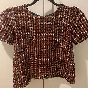 Never a Wallflower Tweed Shirt